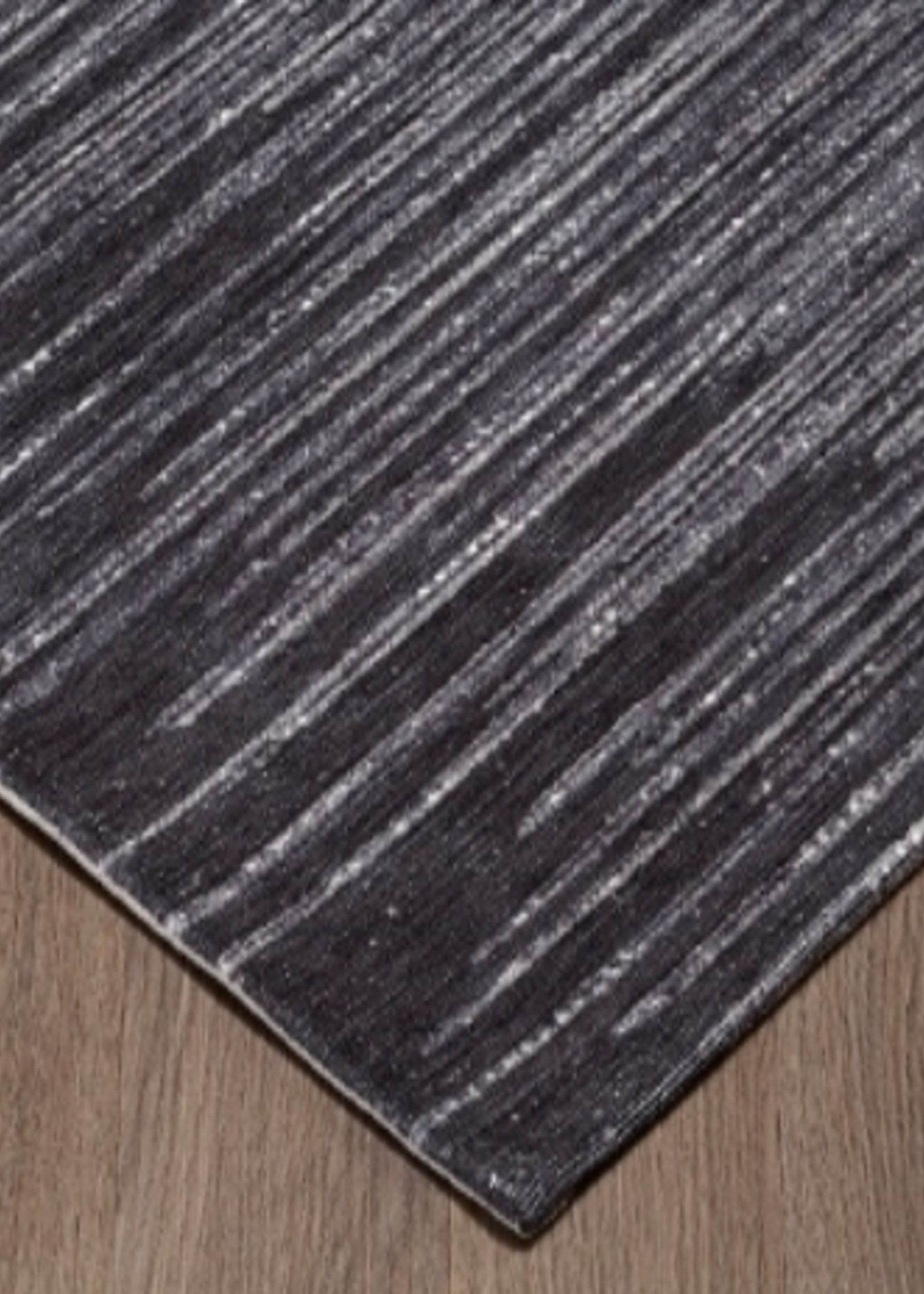 Viana Sparx Area Carpet * 27"x45" * Washable * Black & White * Also 4x6,5x7,6x9,2.6x7.6