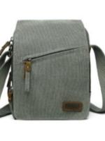 Da Van Small Canvas Shoulder Bag * SB 393A * Green