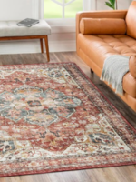 Viana Brio 1000 Area Carpet * Washable * Non-Slip * 2'-6"x7'