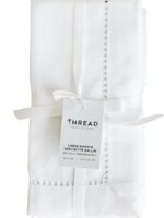 Harman Hemstitch Napkin * 18" x 18" * Set /4 * LInen