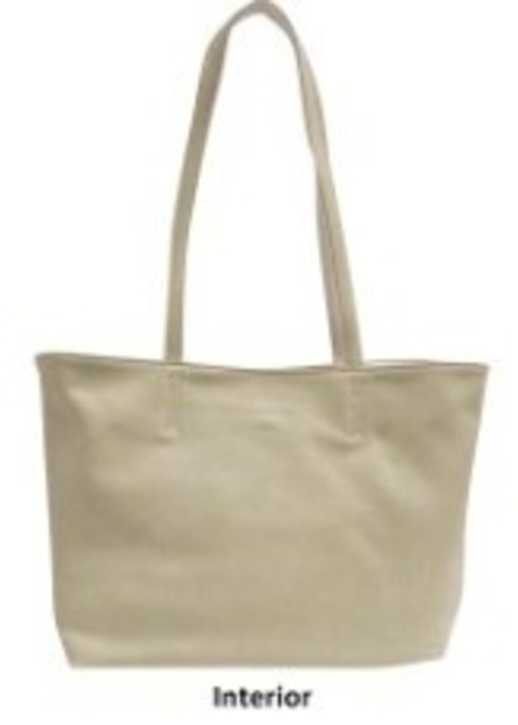 SQ Brooke Two in One Reversible Tote * Star White & Aloe