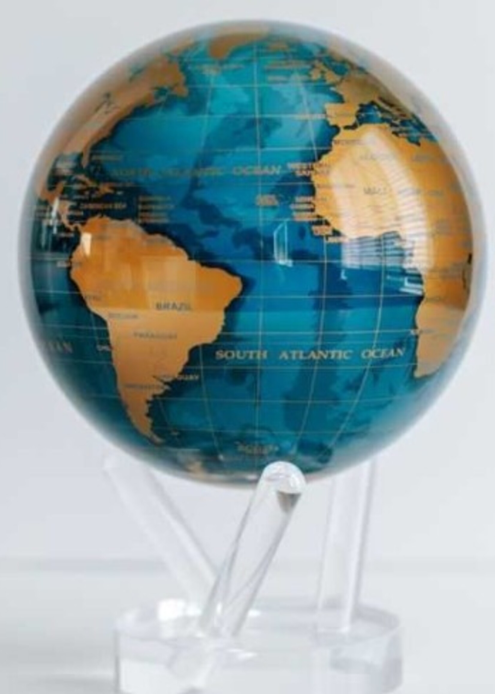 Mova Globes Mova Globe Blue & Gold * 6"