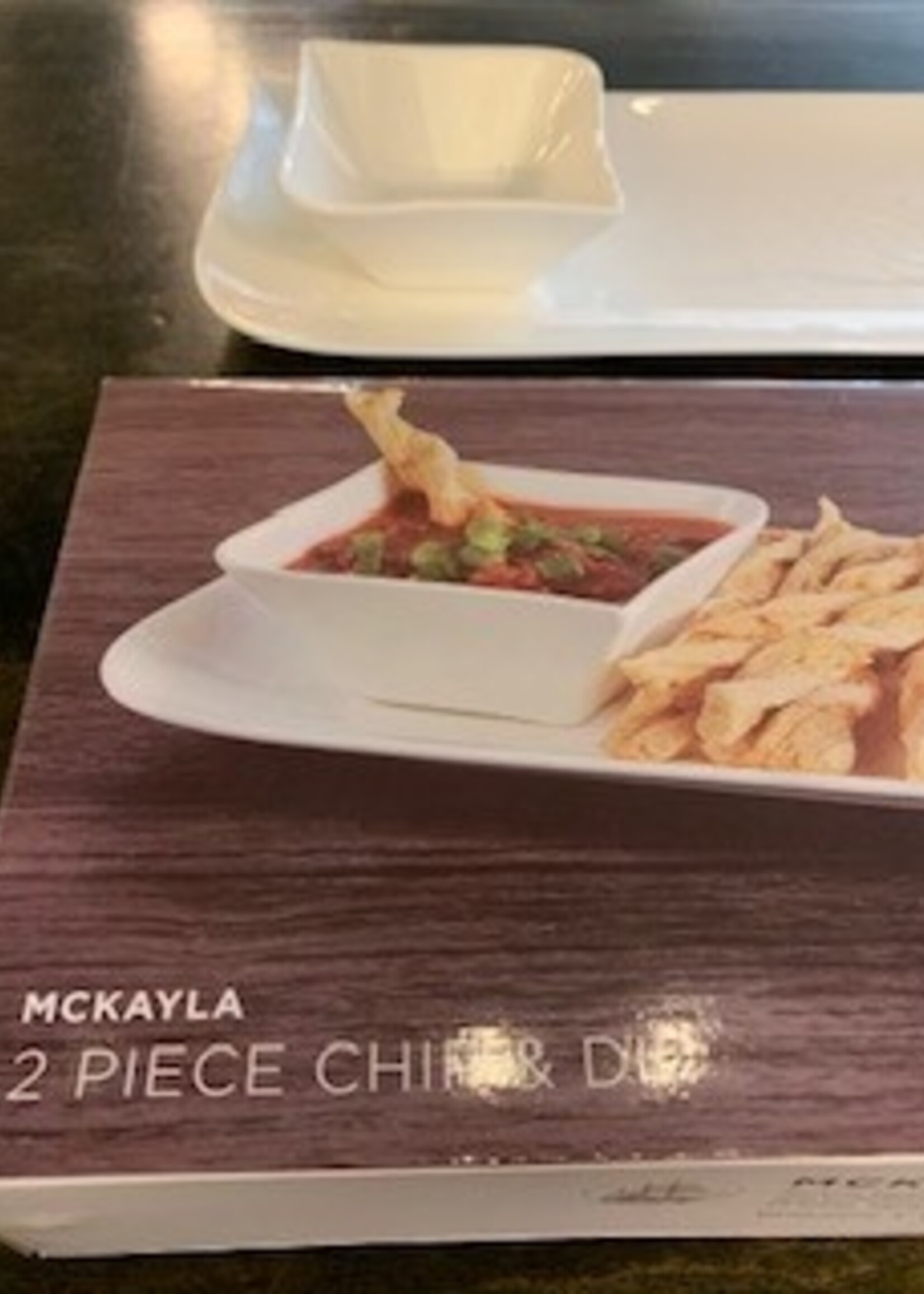 Bowring McKayla 2 Piece Appetizer & Dip Set