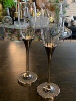 Bowring Amor Glitter Champagne Flute * Set of 2