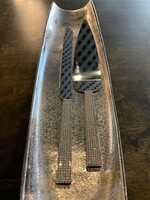 Bowring Amor Glitter 2 Piece Cake Serving Set