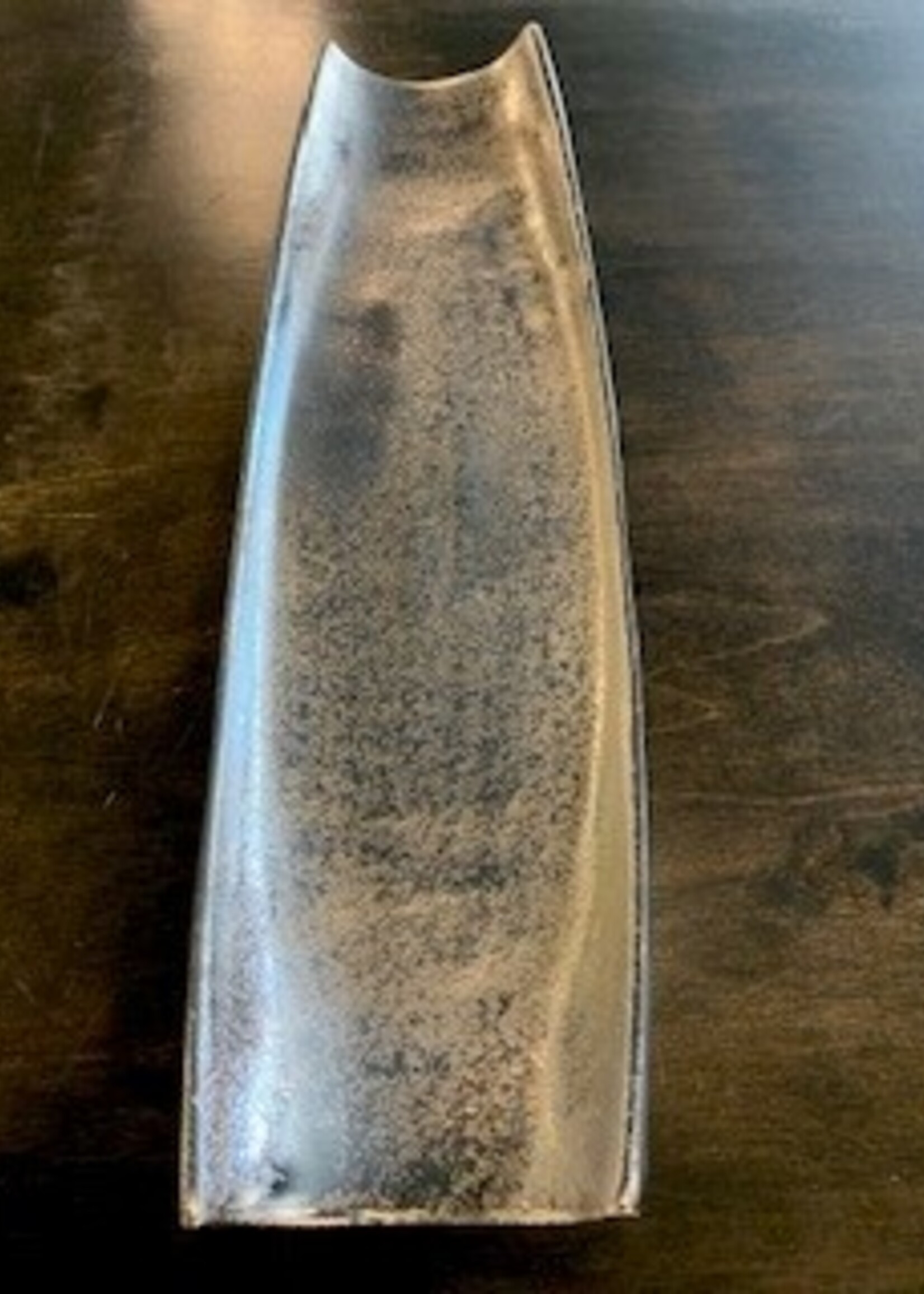 Bowring Yasmin Large Centerpiece * 5.5" x 17.5" * Nickel Finish