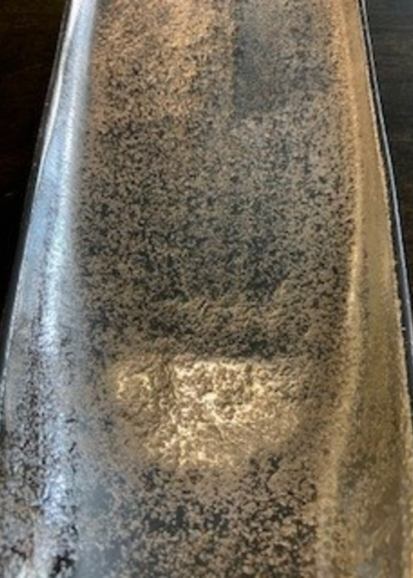 Bowring Yasmin Large Centerpiece * 5.5" x 17.5" * Nickel Finish