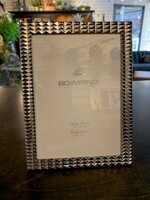 Bowring Burton 5" x 7" Polished Nickel Photo Frame