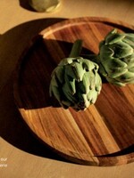 Indaba Heritage Acacia Wood Tray * 12"D