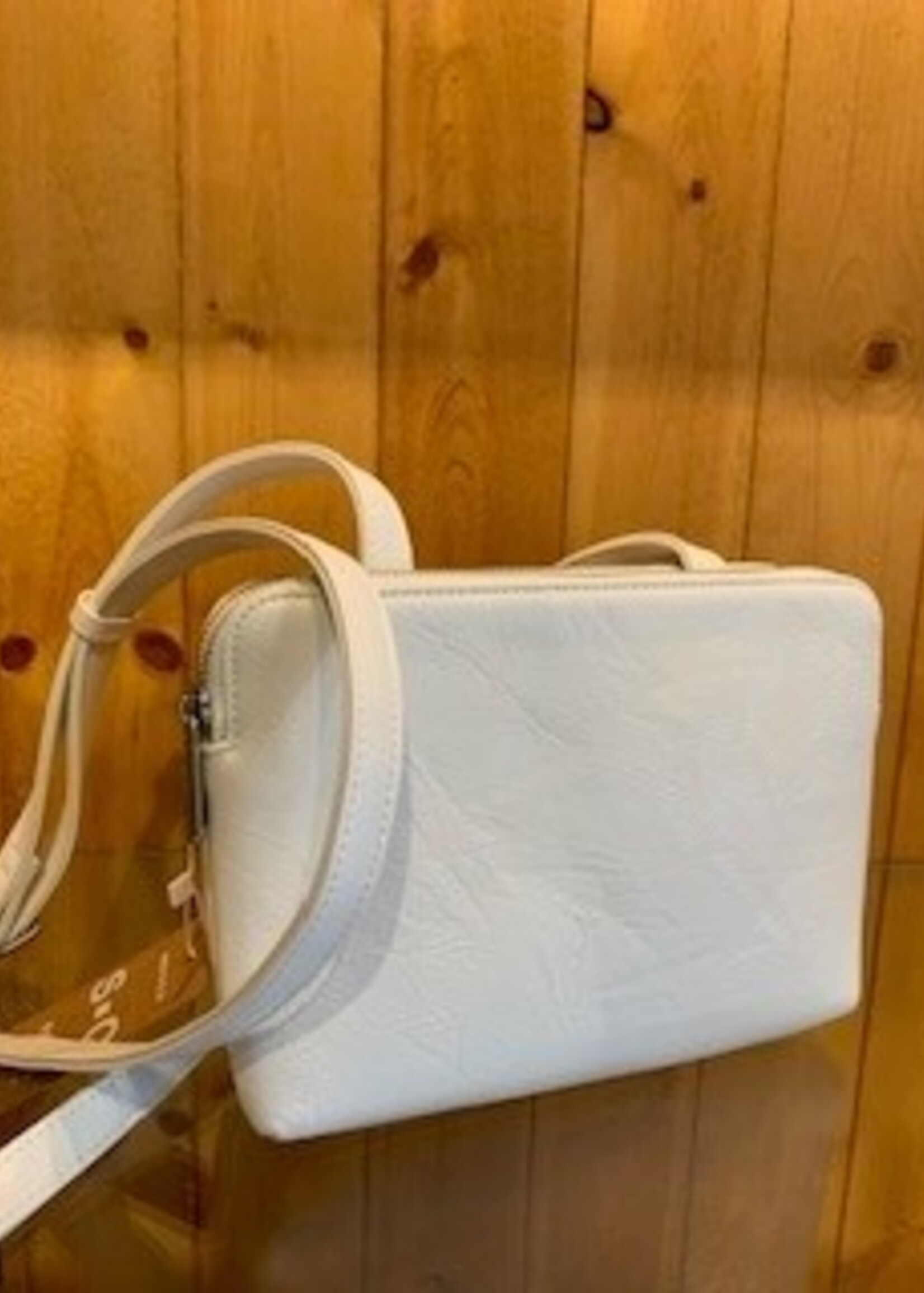 SQ Anya Crossbody Wallet * RFID Lining * Star White