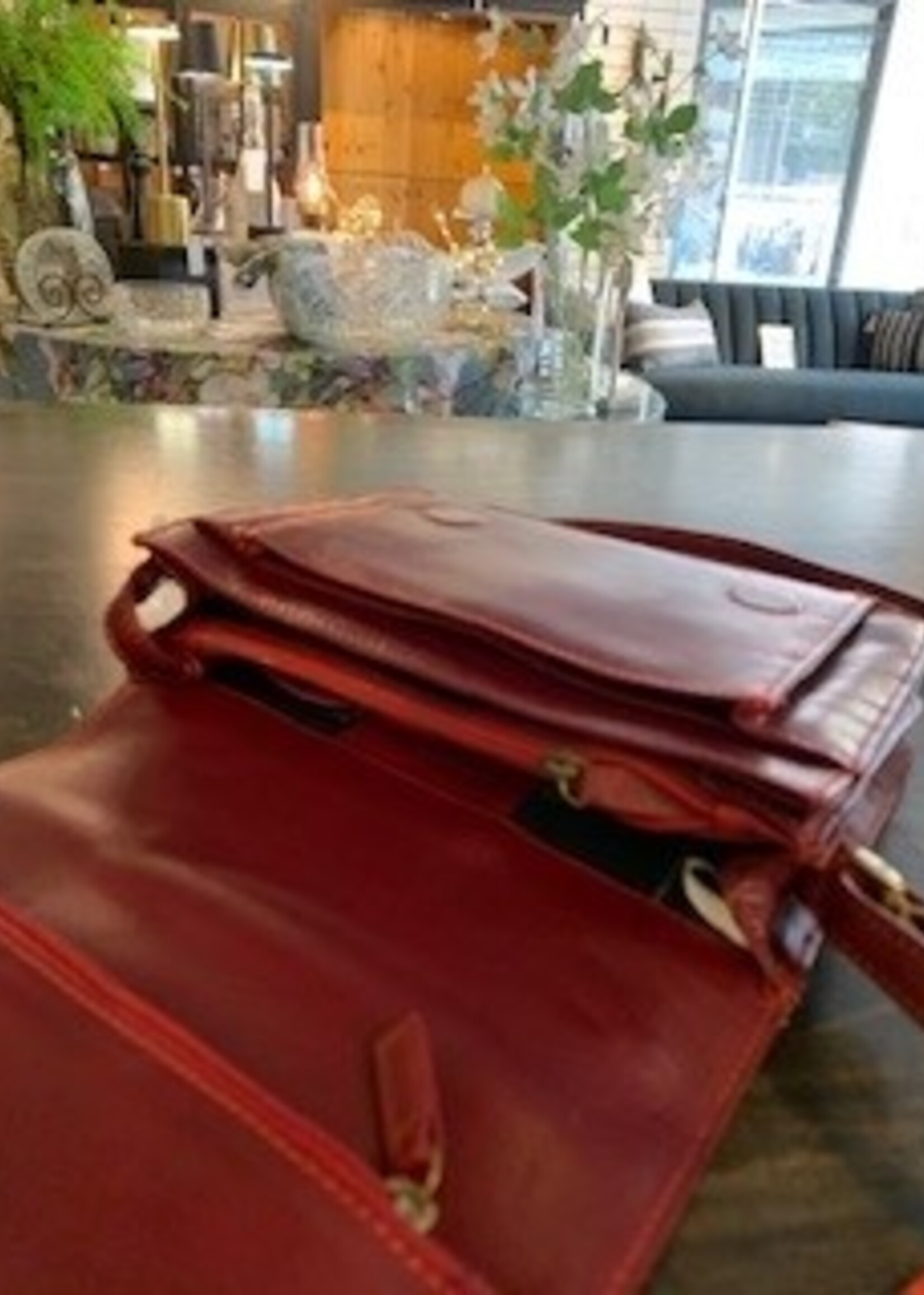 Derek Alexander Derek Alexander BR-8007 3/4Flap Front Organizer * Red