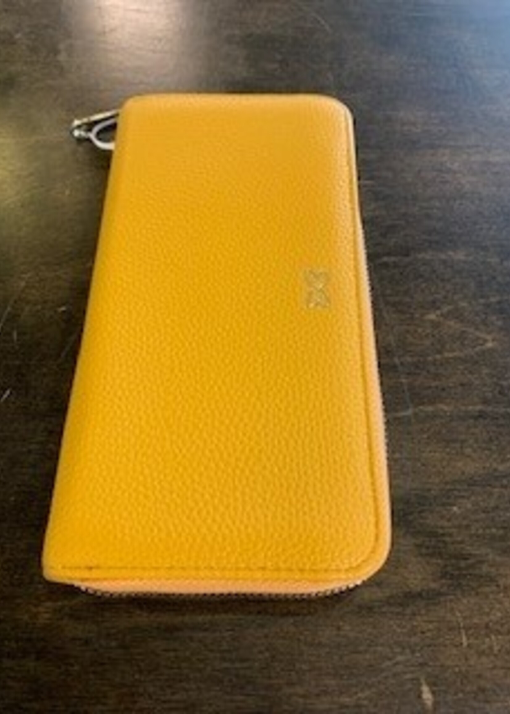 Darling Darling's Zippered Wallet * 8' x 4" * Canary