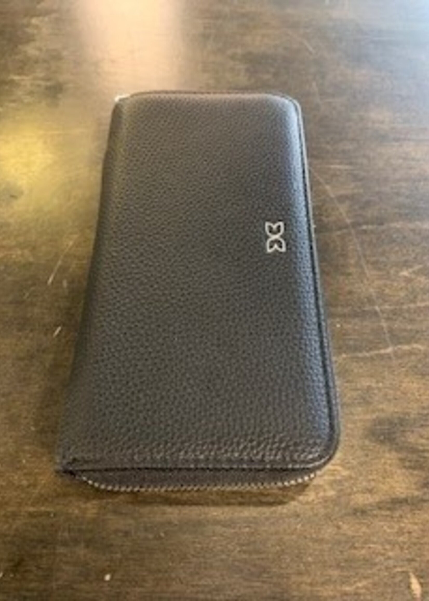 Darling Darling's Zippered Wallet * 8" x 4" * Black