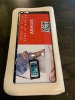 Armoir Poppy Leather Phone Wallet * White