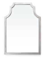 Pine/ADV Antique Silver Mirror 23"x32"