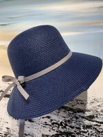 Summer Straw Hat * Navy