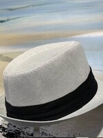 Picabo Mode Summer Small Fedora * White