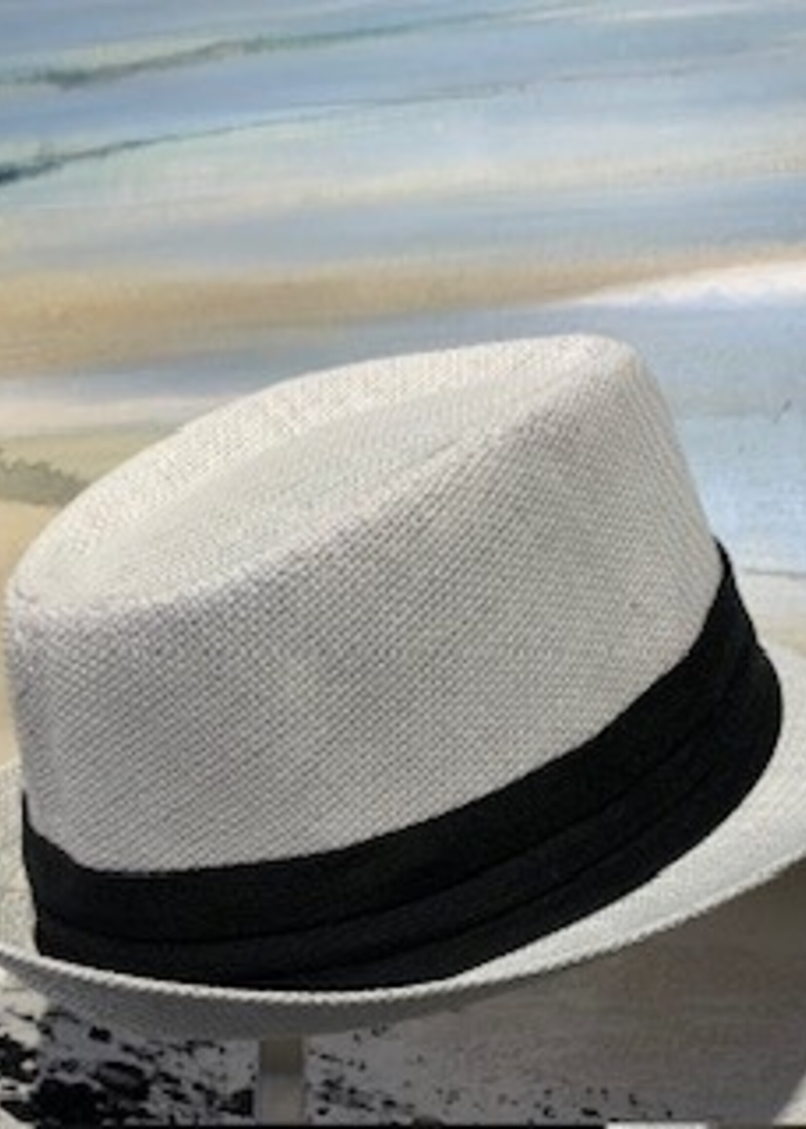 Picabo Mode Summer Small Fedora * White