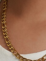 Hackney Nine/Dye Cast Sutton Gold Necklace