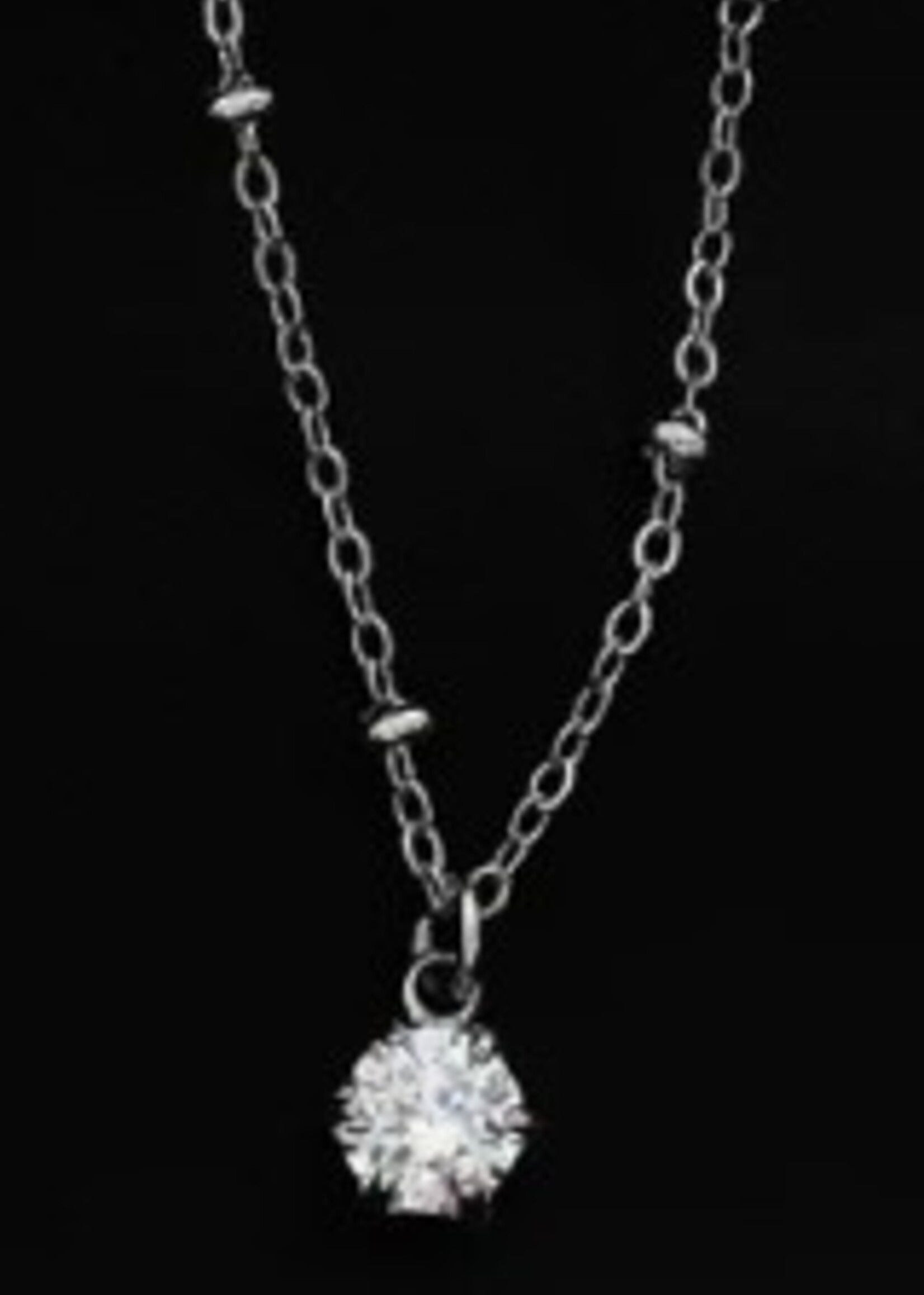 Hackney Nine/Dye Cast Kadiri Silver Necklace