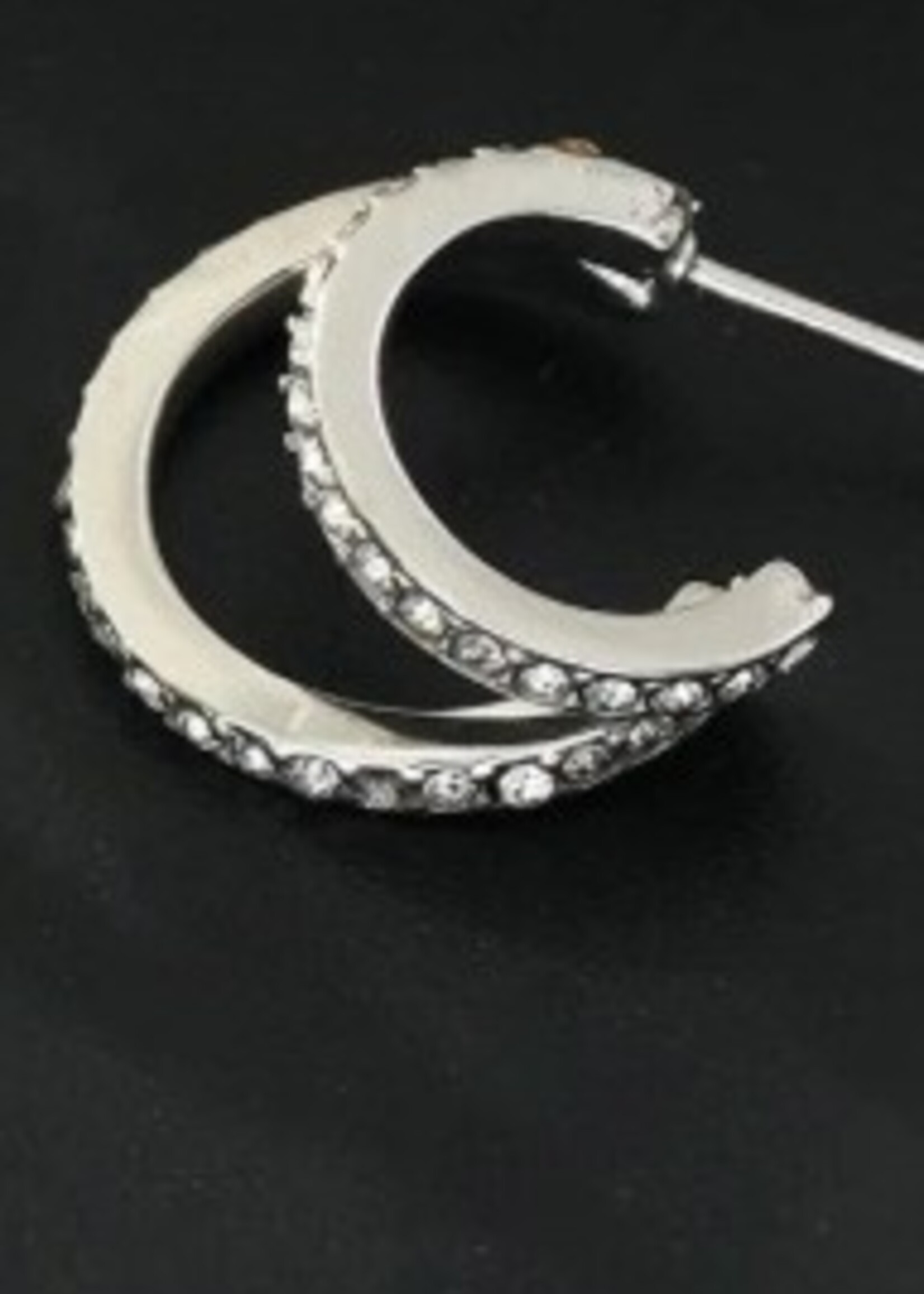Hackney Nine/Dye Cast Botega Silver Earrings