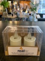 Abbott Reallite Flameless Votive * Set of 2 * Ivory