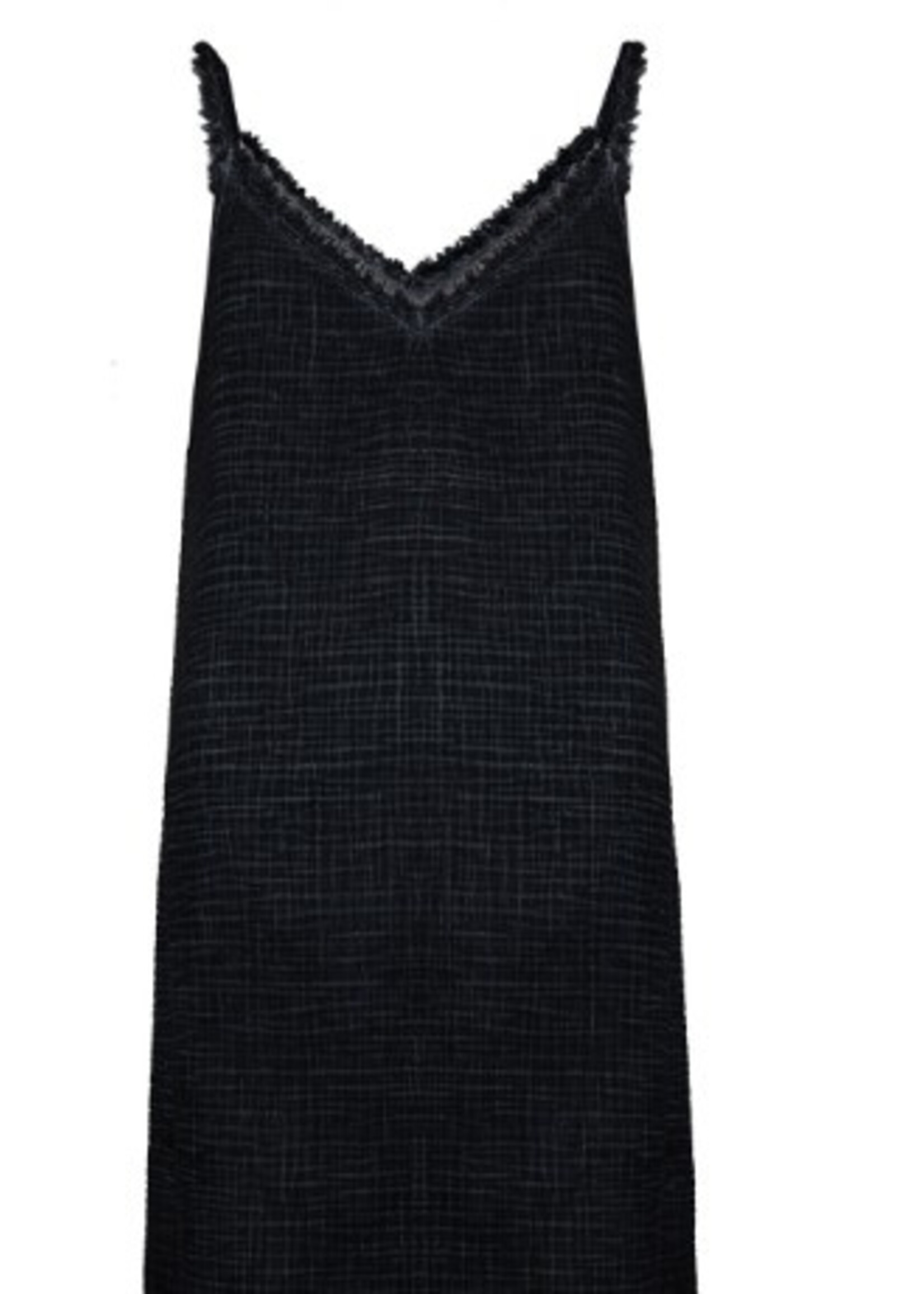 Pokoloko Crinkle Strappy Dress * Black *  One Size