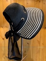 Audrey II Summer Hat * Tan & Cream
