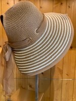 Picabo Mode Audrey II Summer Hat * Black & White