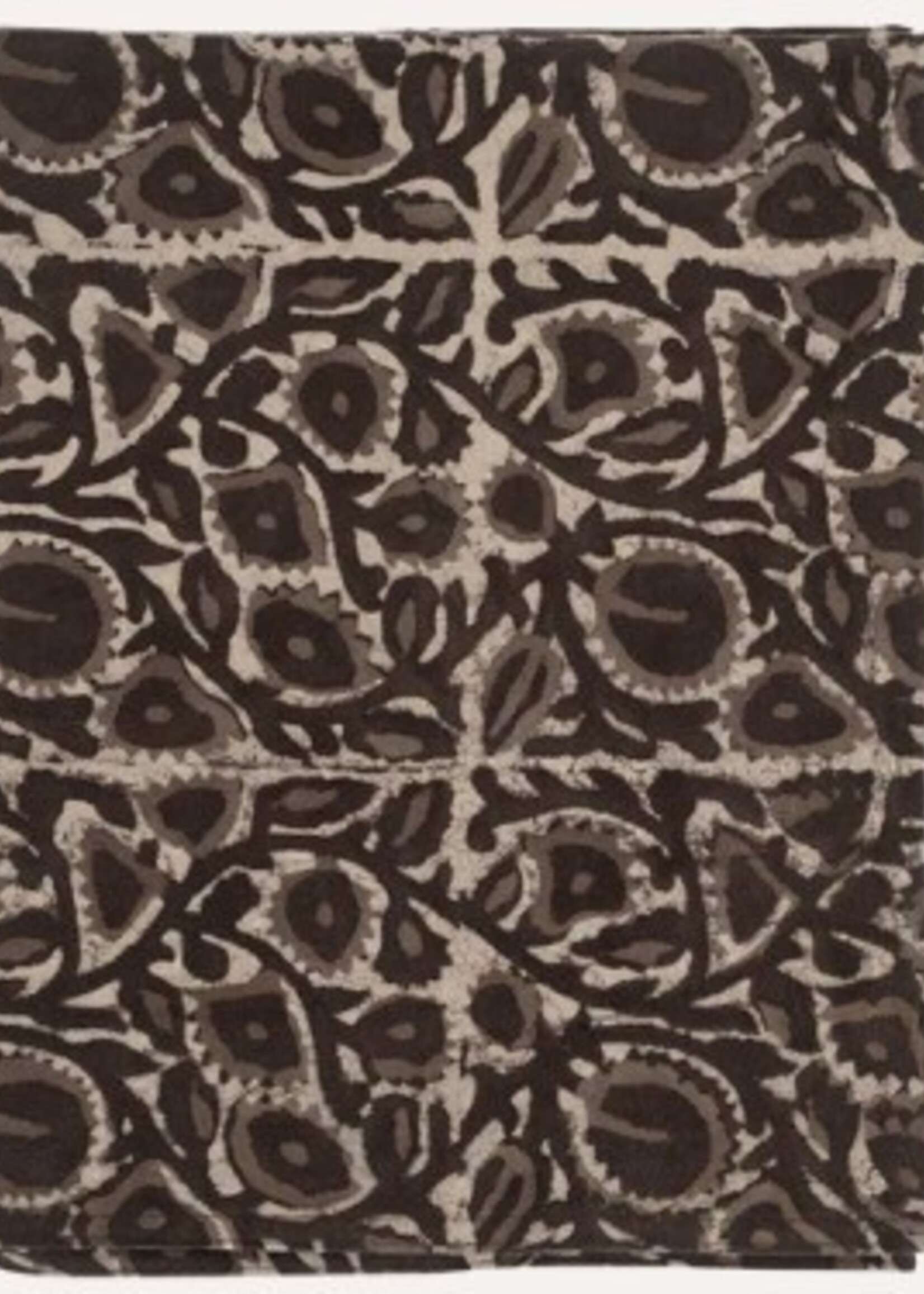 Indaba Celeste Block Print Tablecloth * 60" x 104"