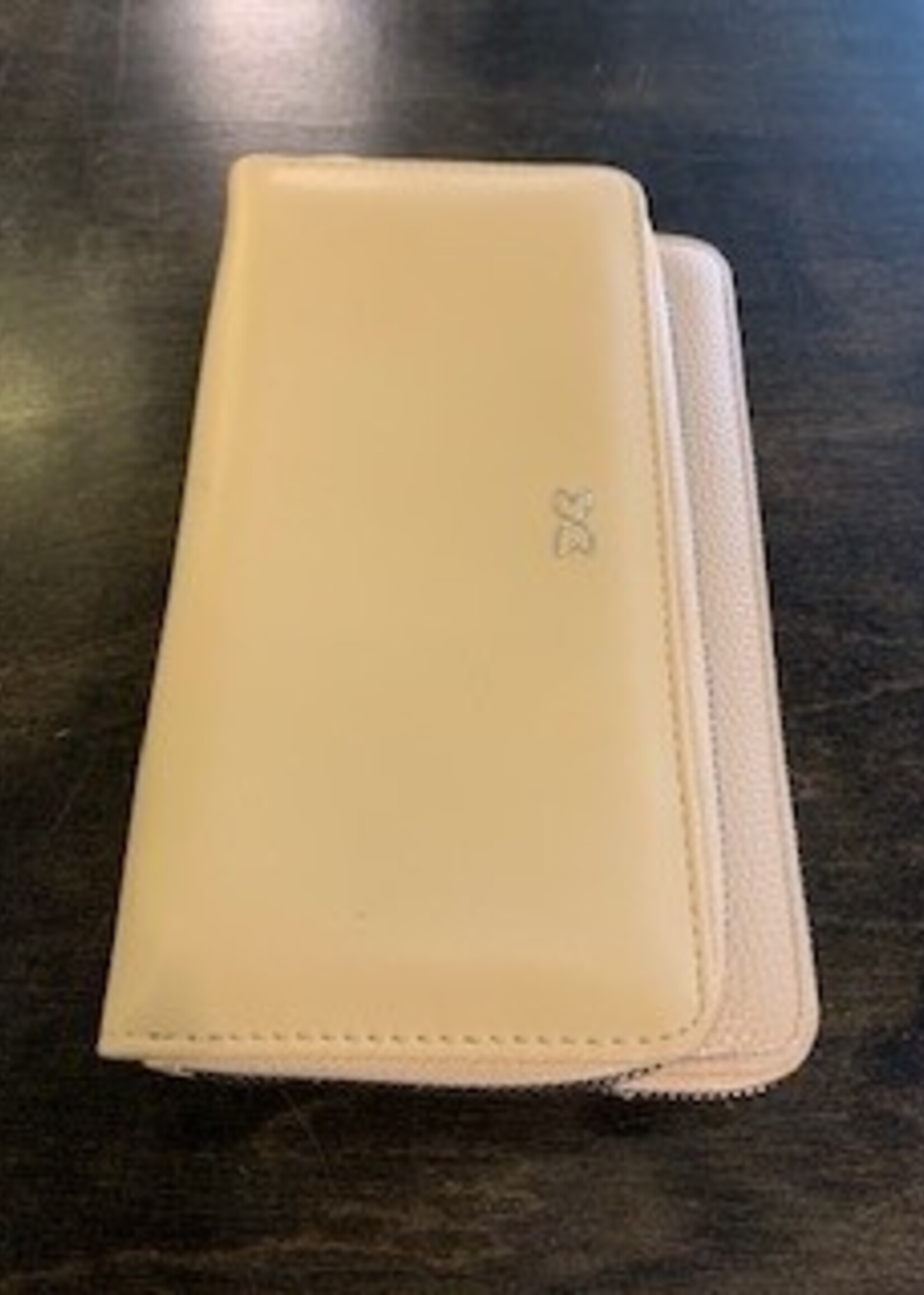 Darling Darling's Double Zippered Wallet/Crossbody with Strap * 8" x 5" * Dark Teal