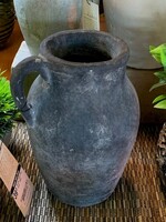 Indaba Rhodes Pitcher Vase * Small * Stone