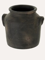 Indaba Milos Terracotta Urn * Small * Burnt Terracotta