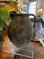 Indaba Rhodes Pitcher  Vase * Large * Stone