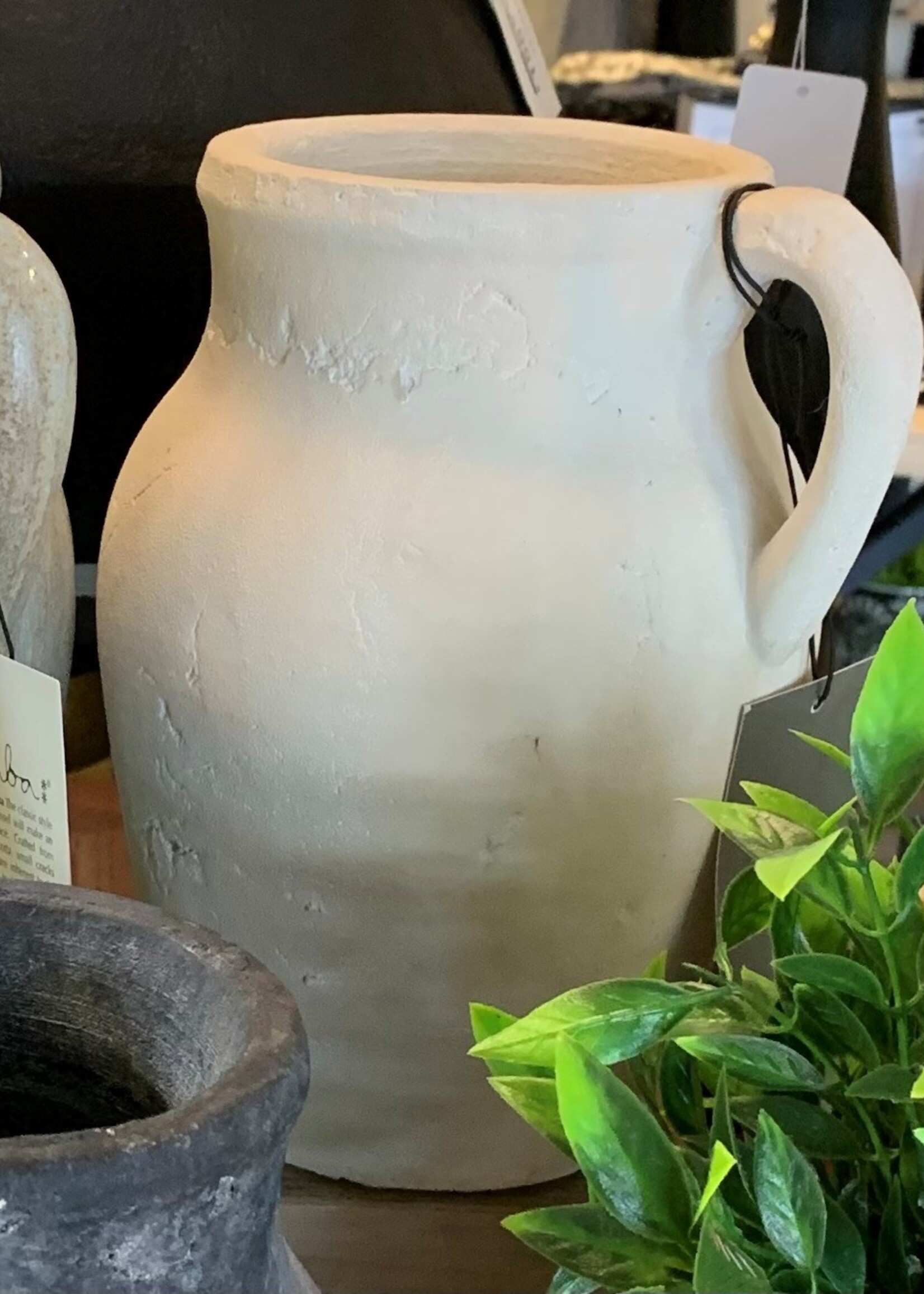Indaba Rhodes Pitcher * Small * Cream