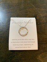 Elements Gallery Family & Friendship Silver Ring Necklace * 2 Rings