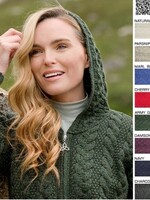 British & Irish Imports Irish Wool Sweater * Galway * Navy * Small