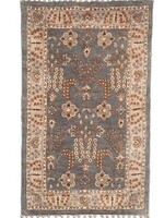 Abbott Banjara Mat * 2' x 3' * Dark Grey & Copper