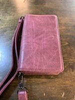 SQ Rosina Two in One Crossbody Wallet with RFID Liner * Eggplant