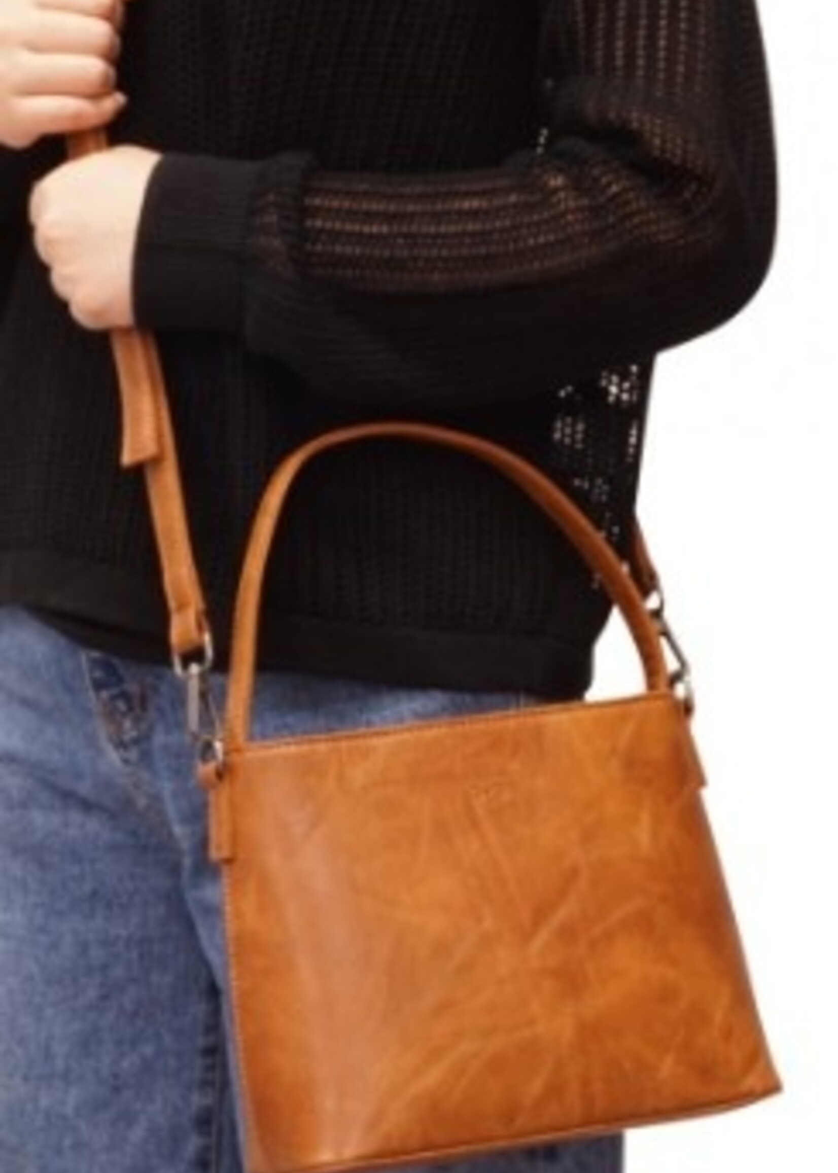 SQ Amyah Handbag & Crossbody Bag * Eggplant