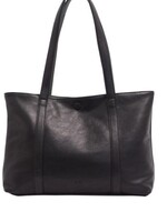 SQ Lois Two in One Reversible Tote * Black & Forest Green