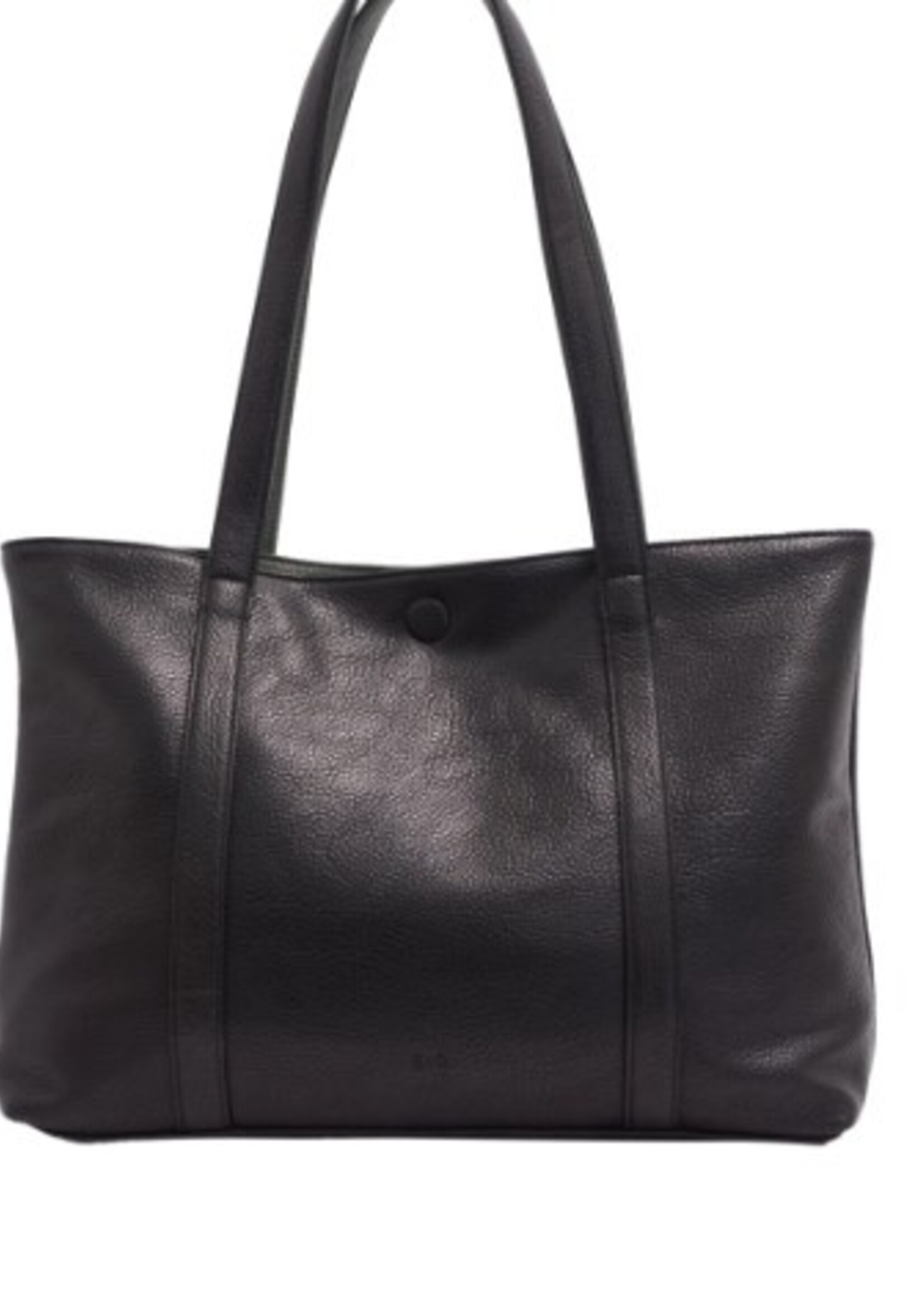 SQ Lois Two in One Reversible Tote * Black & Forest Green