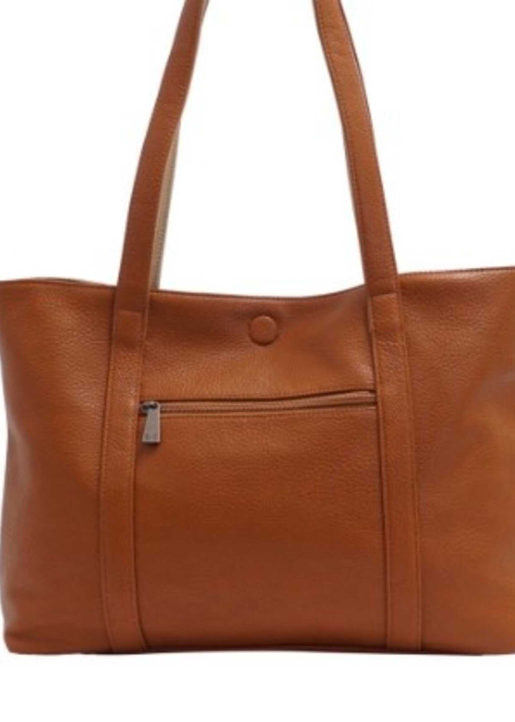 SQ Lois Two in One Reversible Tote * Black & Forest Green
