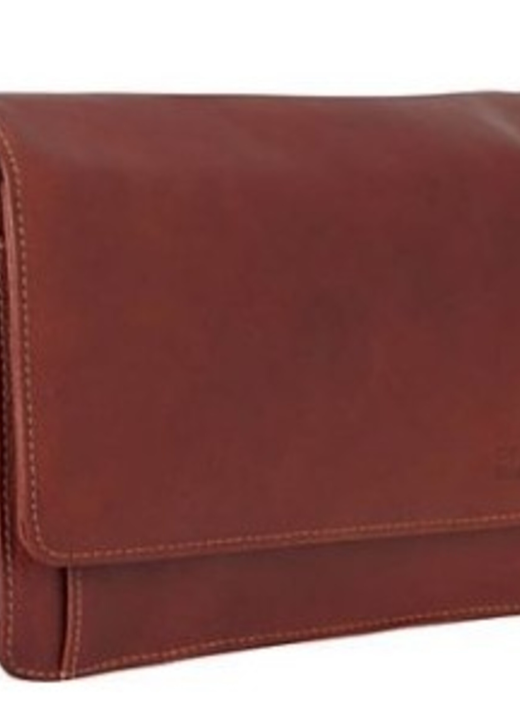 Derek Alexander Derek Alexander BR-8006 Half Flap Multi Organizer * Red