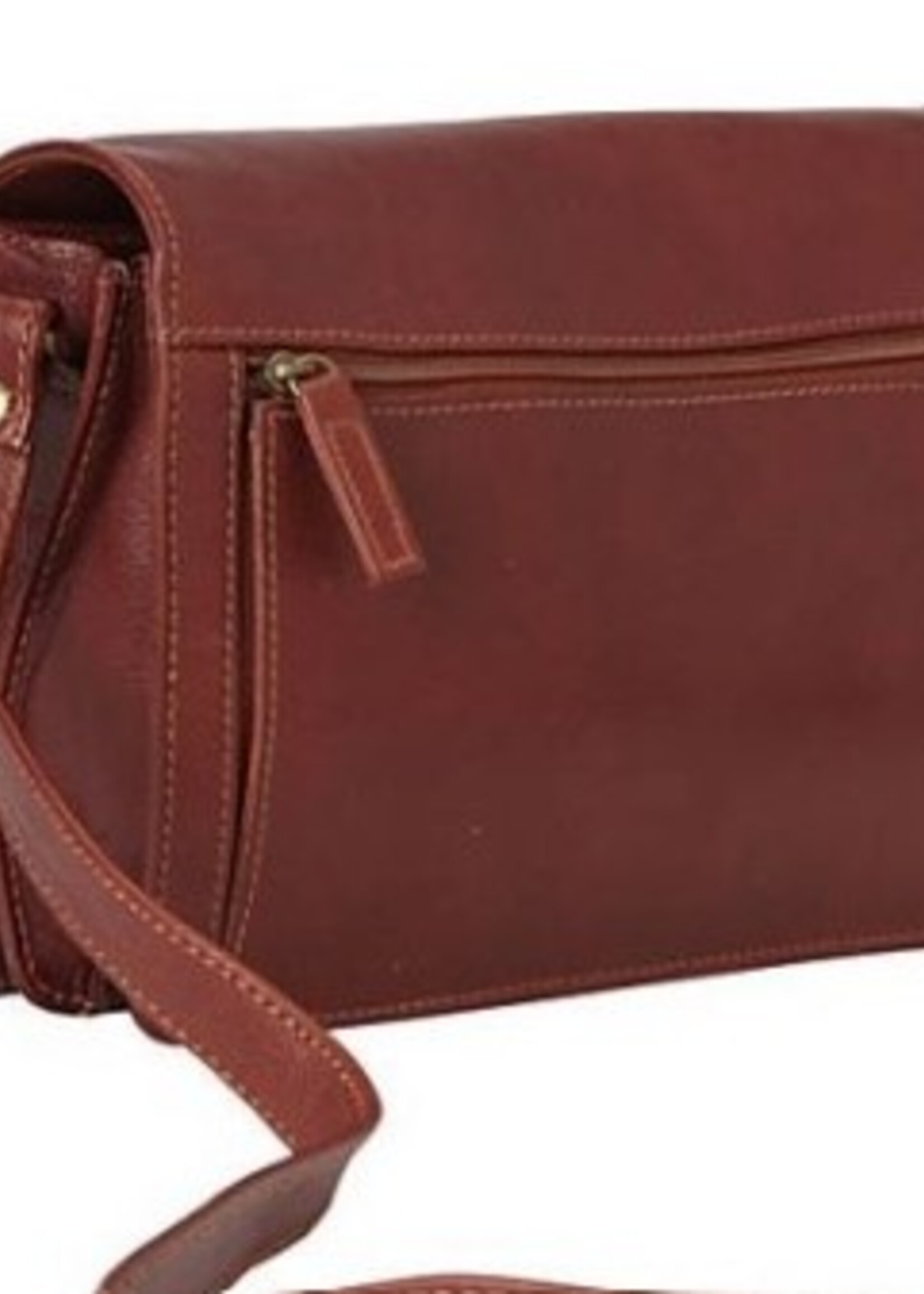 Derek Alexander Derek Alexander BR-8006 Half Flap Multi Organizer * Red