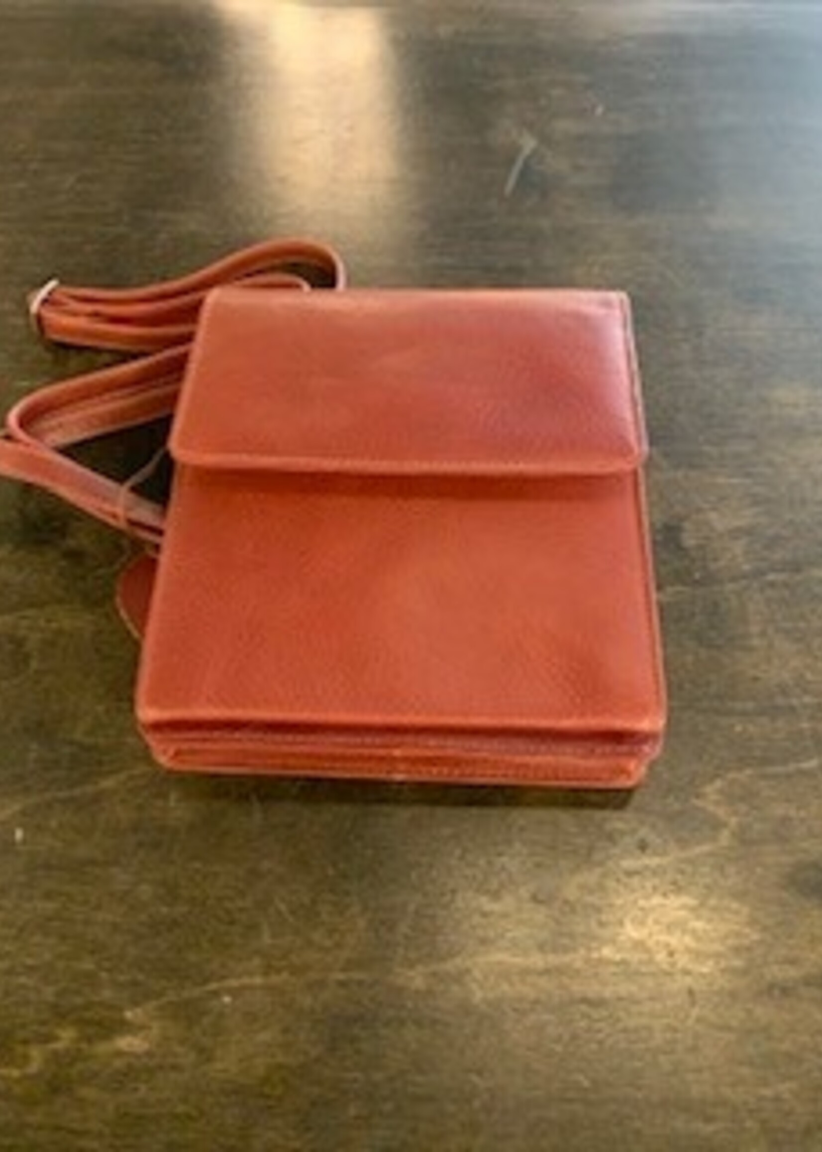 Derek Alexander Derek Alexander BR-1316 Unisex Wallet/Crossbody * Whiskey