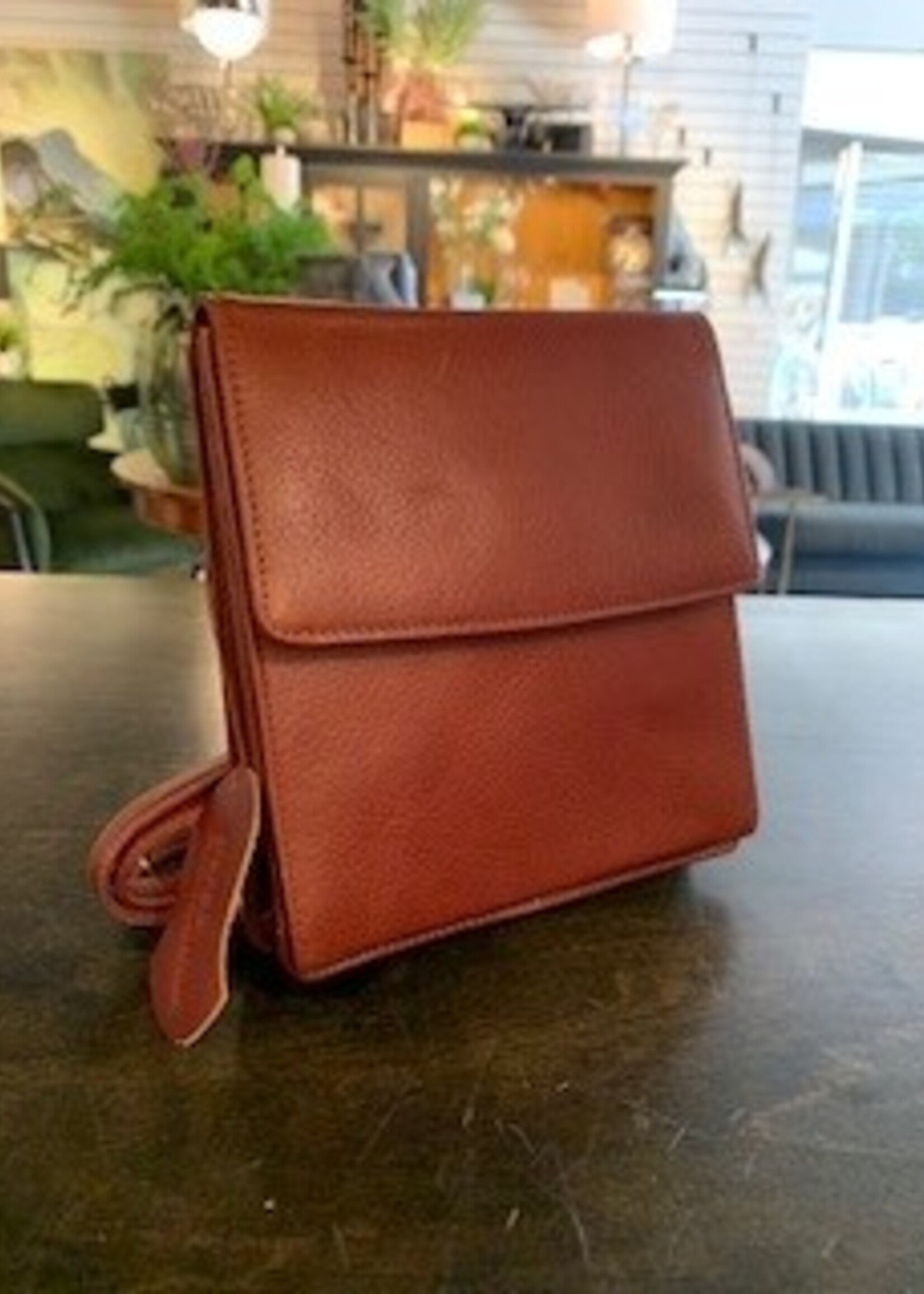 Derek Alexander Derek Alexander BR-1316 Unisex Wallet/Crossbody * Whiskey