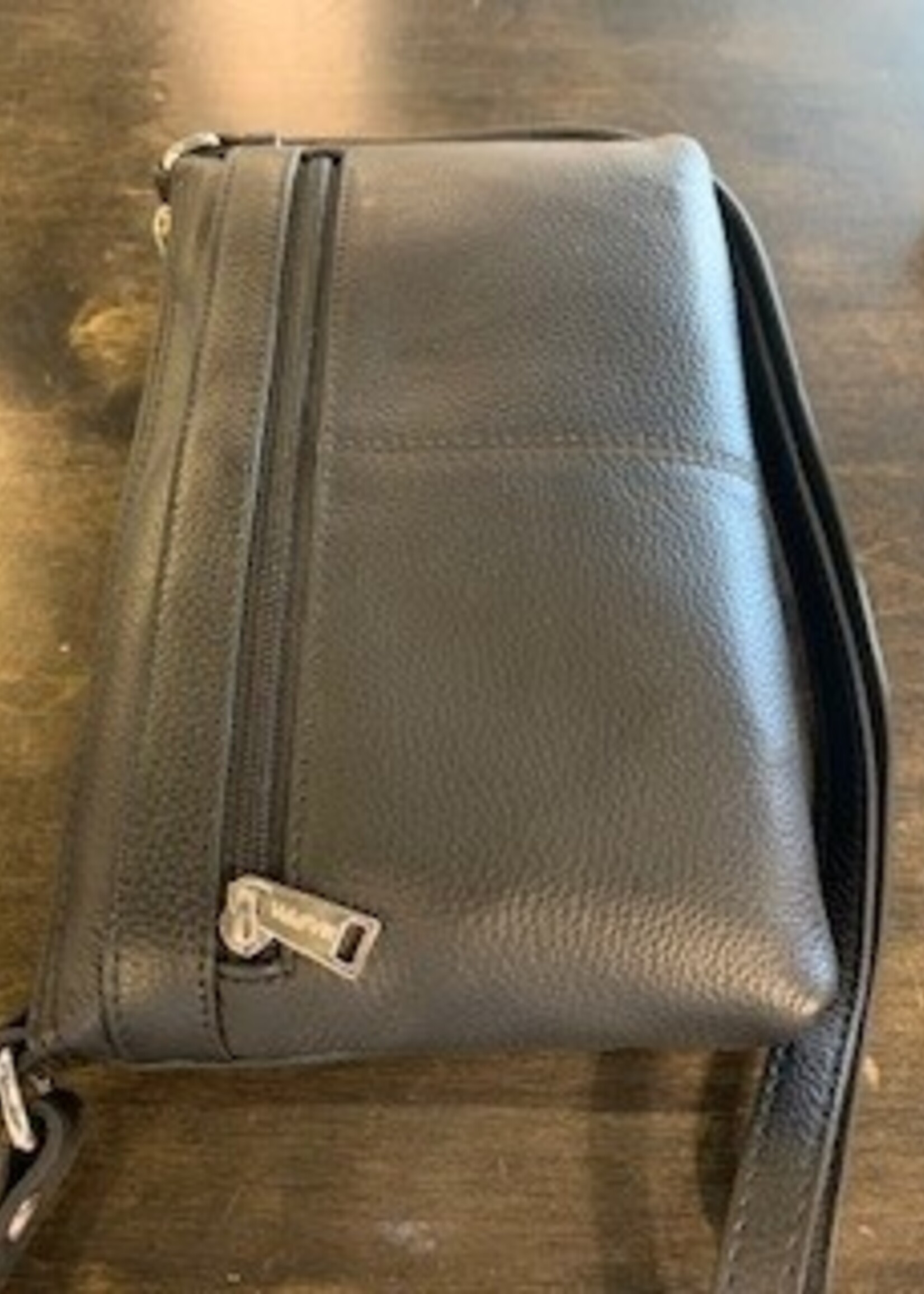 Nappa Kitto Leather Organizer Bag * Black