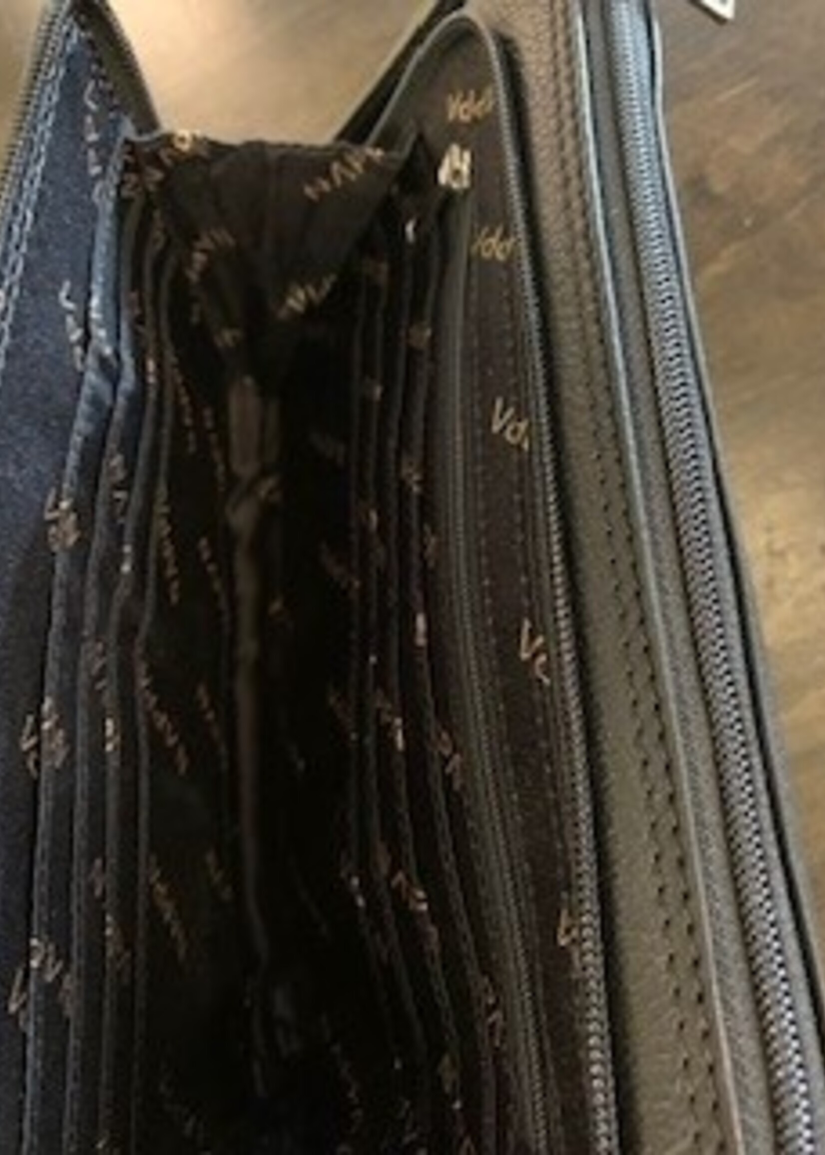 Nappa Kitto Leather Organizer Bag * Black