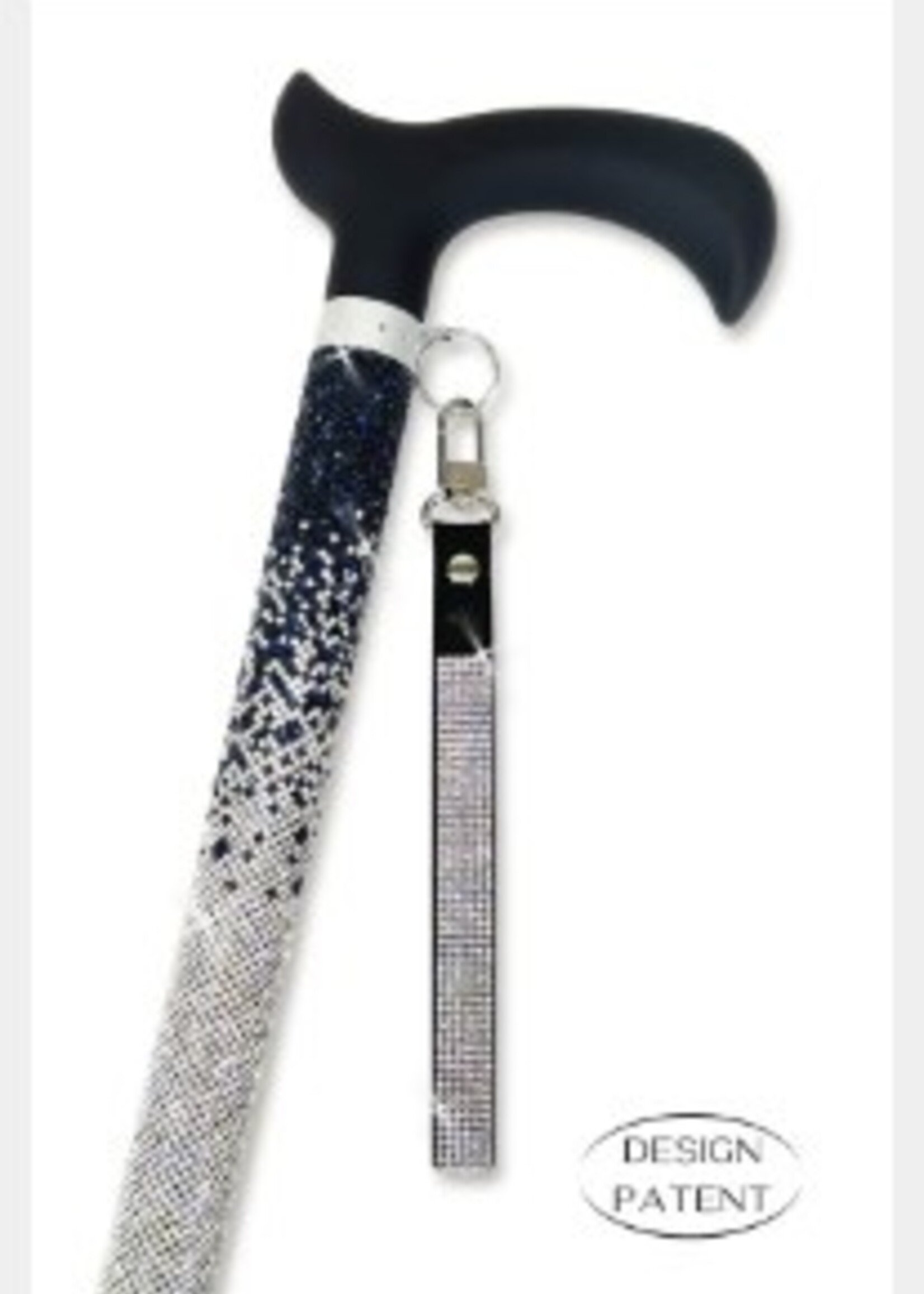 Jacqueline Kent Jauqyeline Kent Cane * Mariner's Cross Collection * Navy Wave
